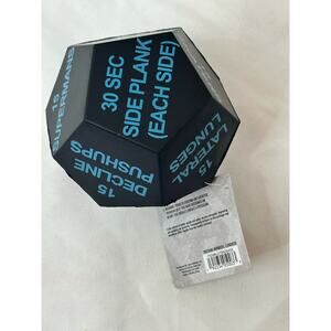 Sports Exercise Foam Dice for Home Gym 12-sided 4” Series 8